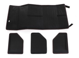 Organisateur de coffre de voiture CAR COMPACT LEATHER L, 2 compartiments, pliable, avec couvercle