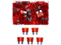Kit de fusibles automobiles à lame MECHANIC FUSE SET 10A, 100 pièces
