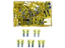 Kit de fusibles automobiles à lame MECHANIC FUSE SET 20A, 100 pièces