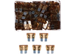 Ensemble de fusibles à lame pour automobile MECHANIC FUSE SET 7,5A, 100 pcs