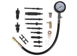 Sada pro testování komprese naftových motorů MECHANIC ENGINE TESTER 23, 0-70bar, 23ks