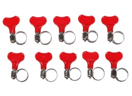 Collier de serrage avec papillon MECHANIC CONNECT 10-16 mm, 10 pièces