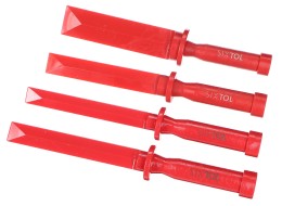 Racloirs en plastique pour le retrait des poids collés MECHANIC WEIGHT REMOVAL 4, 4 pièces