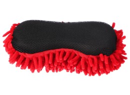 Éponge de lavage auto CAR DETAILING WASH 1, 24 x 12,5 x 6 cm, noir-rouge
