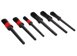 Ensemble de pinceaux de précision pour nettoyage de voiture CAR DETAILING BRUSH 6, 6 pcs