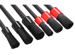 Ensemble de pinceaux de précision pour nettoyage de voiture CAR DETAILING BRUSH 6, 6 pcs