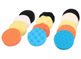 Ensemble de tampons/éponges de polissage avec porte-plateau pour nettoyage de voiture CAR DETAILING