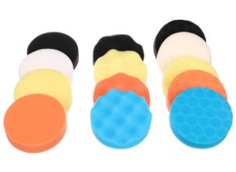 Ensemble de tampons/éponges de polissage avec porte-plateau pour nettoyage de voiture CAR DETAILING