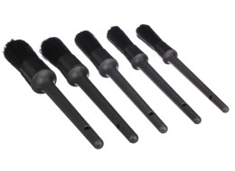 Ensemble de brosses de précision dures pour nettoyage de voiture CAR DETAILING BRUSH 5 HARD, 5 pièce