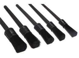 Ensemble de brosses de précision dures pour nettoyage de voiture CAR DETAILING BRUSH 5 HARD, 5 pièce