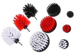 Ensemble de brosses pour perceuse pour nettoyage automobile CAR DETAILING DRILL BRUSH 9, 9 pièces