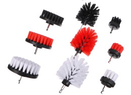 Ensemble de brosses pour perceuse pour nettoyage automobile CAR DETAILING DRILL BRUSH 9, 9 pièces