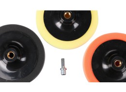 Ensemble de tampons/éponges de polissage avec tige d'adaptation pour nettoyage auto CAR DETAILING PA