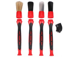 Kit de brosses de précision avec embouts interchangeables pour voiture CAR DETAILING BRUSH 4