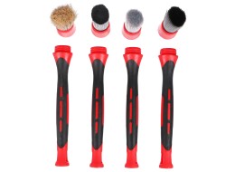 Kit de brosses de précision avec embouts interchangeables pour voiture CAR DETAILING BRUSH 4