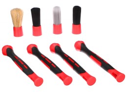 Kit de brosses de précision avec embouts interchangeables pour voiture CAR DETAILING BRUSH 4