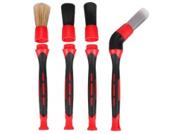 Kit de brosses de précision avec embouts interchangeables pour voiture CAR DETAILING BRUSH 4