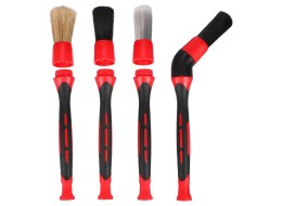 Kit de brosses de précision avec embouts interchangeables pour voiture CAR DETAILING BRUSH 4