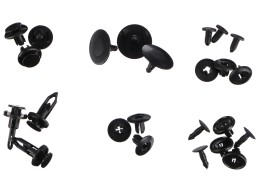 Sada spon, příchytek a kolíků pro čalounění vozidel MECHNIC TRIM CLIP SET 700