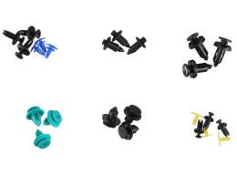 Sada spon, příchytek a kolíků pro čalounění vozidel MECHNIC TRIM CLIP SET 700