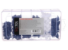 Sada spon, příchytek a kolíků pro čalounění vozidel MECHNIC TRIM CLIP SET 100
