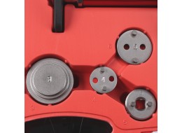 Poussoir pneumatique pour pistons de frein MECHANIC BRAKE SET PNEU 16, kit 16 pièces