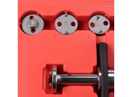 Poussoir pneumatique pour pistons de frein MECHANIC BRAKE SET PNEU 16, kit 16 pièces