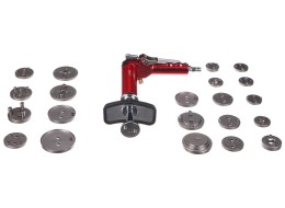 Poussoir pneumatique pour pistons de frein MECHANIC BRAKE SET PNEU 23, kit 23 pièces