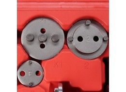 Poussoir pneumatique pour pistons de frein MECHANIC BRAKE SET PNEU 23, kit 23 pièces