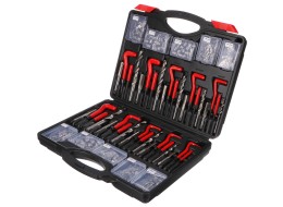 Kit de réparation de filetage MECHANIC THREAD SET 261, M5 - M12, 1/4UNC-1/2UNC, 261 pcs