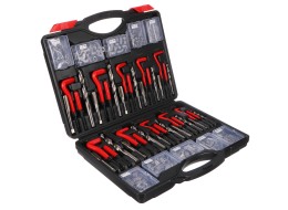 Kit de réparation de filetage MECHANIC THREAD SET 261, M5 - M12, 1/4UNC-1/2UNC, 261 pcs