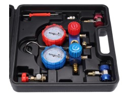 Kit de mesure de pression et d'étanchéité pour climatisation automobile MECHANIC AC TESTER 1