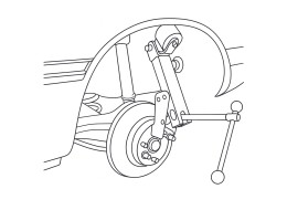 Outil pour réparation du bord d'aile MECHANIC FENDER 1