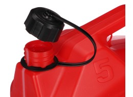 Bidon plastique MECHANIC FUEL CANISTER RED 5L, rouge