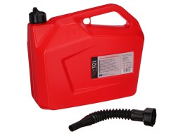 Bidon plastique MECHANIC FUEL CANISTER RED 10L, rouge