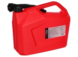 Bidon plastique MECHANIC FUEL CANISTER RED 10L, rouge