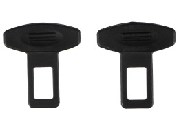 Fiche/bouchon pour ceinture de sécurité de voiture CAR BELT BUCKLE, 2 pcs