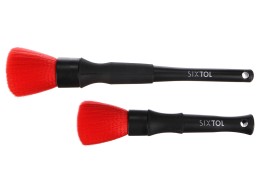 Jeu de brosses de précision pour le nettoyage automobile CAR DETAILING BRUSH 2 BASIC, 2 pcs