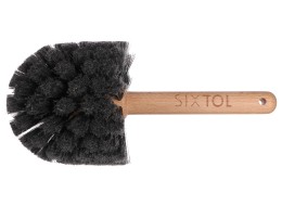 Brosse ronde pour le nettoyage de la carrosserie de vélo ou de moto CAR DETAILING WOOD BRUSH 1
