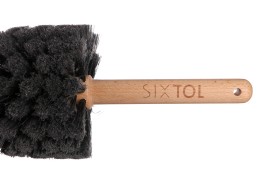 Brosse ronde pour le nettoyage de la carrosserie de vélo ou de moto CAR DETAILING WOOD BRUSH 1