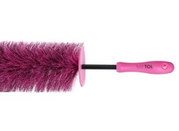 Brosse pour nettoyage des jantes de voiture CAR DETAILING TIRE BRUSH PINK