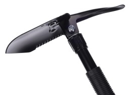 Pelle pliante avec pioche CAR SHOVEL 2, dans un étui