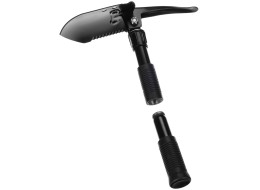 Pelle pliante avec pioche CAR SHOVEL 2, dans un étui