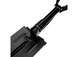 Pelle pliante avec pioche CAR SHOVEL 3, dans un étui