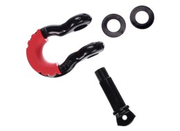 Manille offroad avec protecteur en caoutchouc CAR SHACKLE 1, capacité 4,75 t