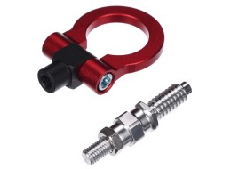 Anneau de remorquage CAR TOW HOOK 2, rouge