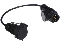 Adaptateur de prise d'attelage TRAILER CABLE 2, 13-7 broches, 50 cm