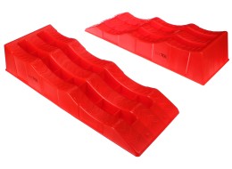 Rampes d'accès pour voiture MECHANIC CAR RAMP 5T, 2 pièces, rouge