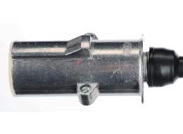 Câble spiralé de liaison 7 broches type S TRAILER CABLE 12, fiche métallique, 24V, 3,5m