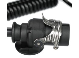 Câble spiralé de liaison EBS 7 broches TRAILER CABLE 14, 24V, 3,5 m